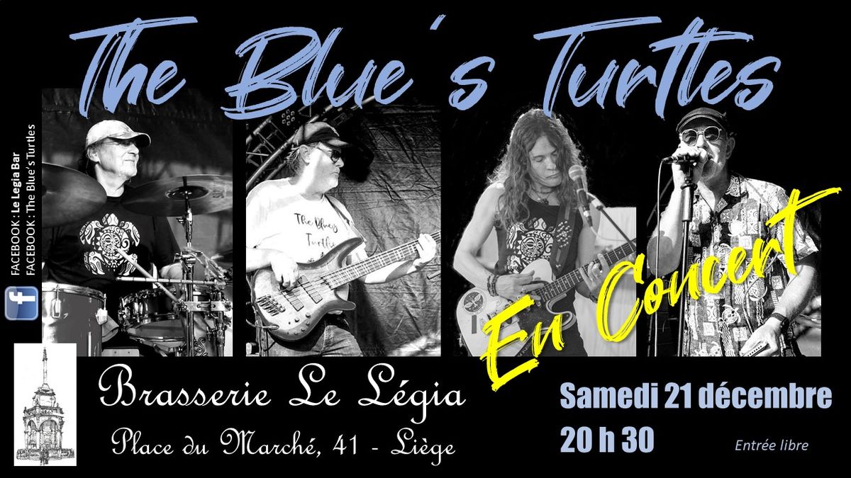 Concert blues-rock "The Blue's Turtles" (Reprises et compos)