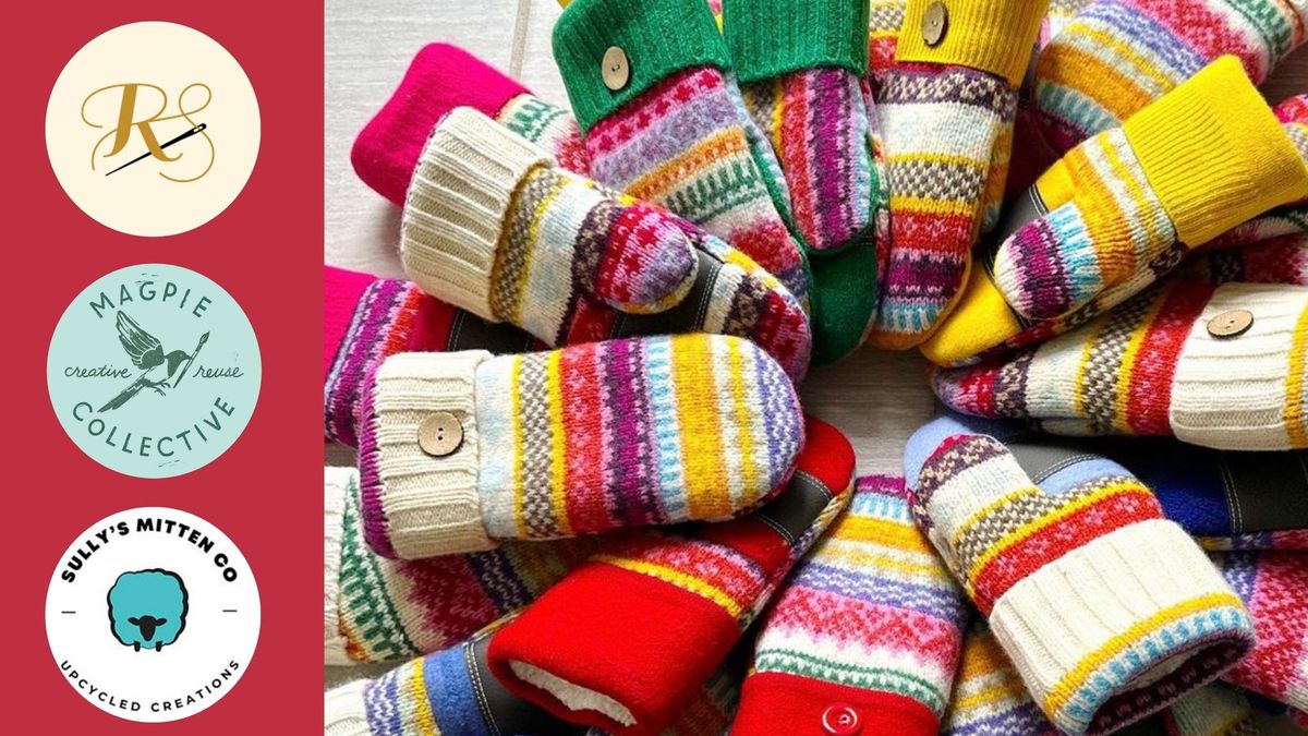 Sew Your Own Up-Cycled Sweater Mittens