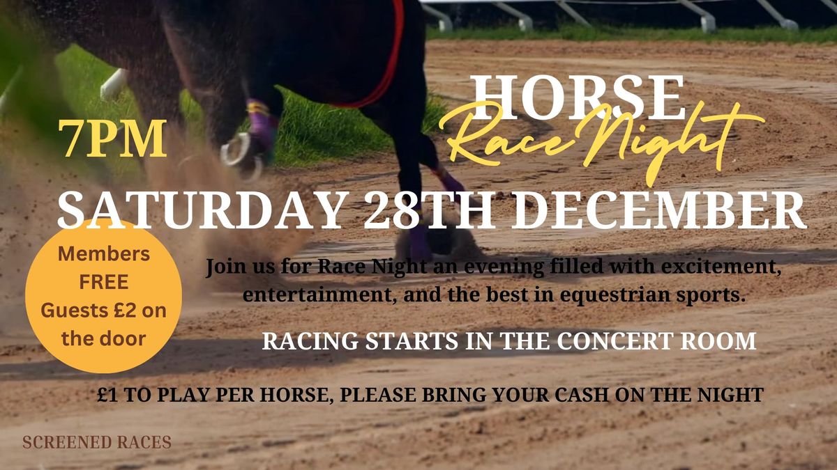 Horse Race Night