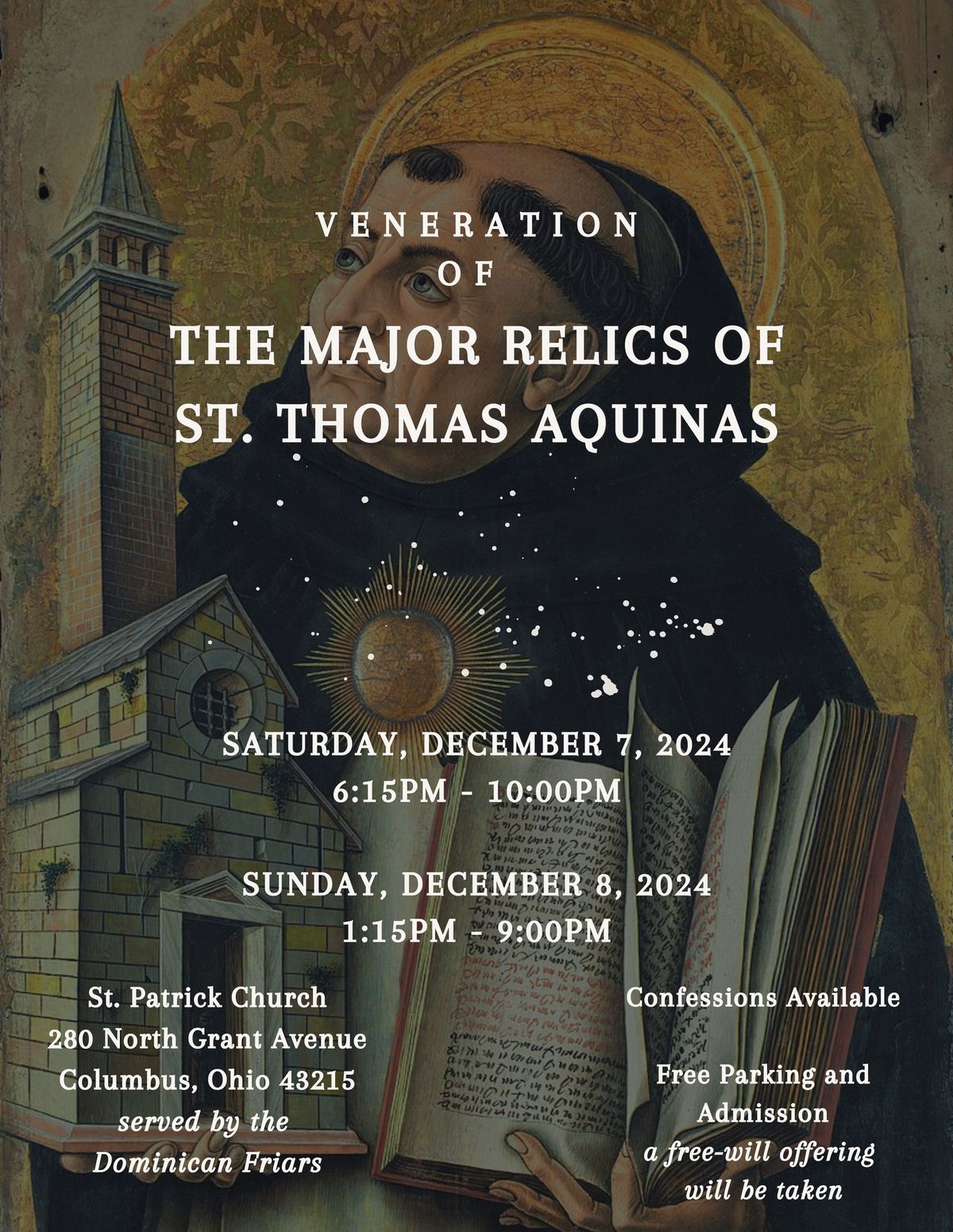 Veneration of the Relics of St. Thomas Aquinas