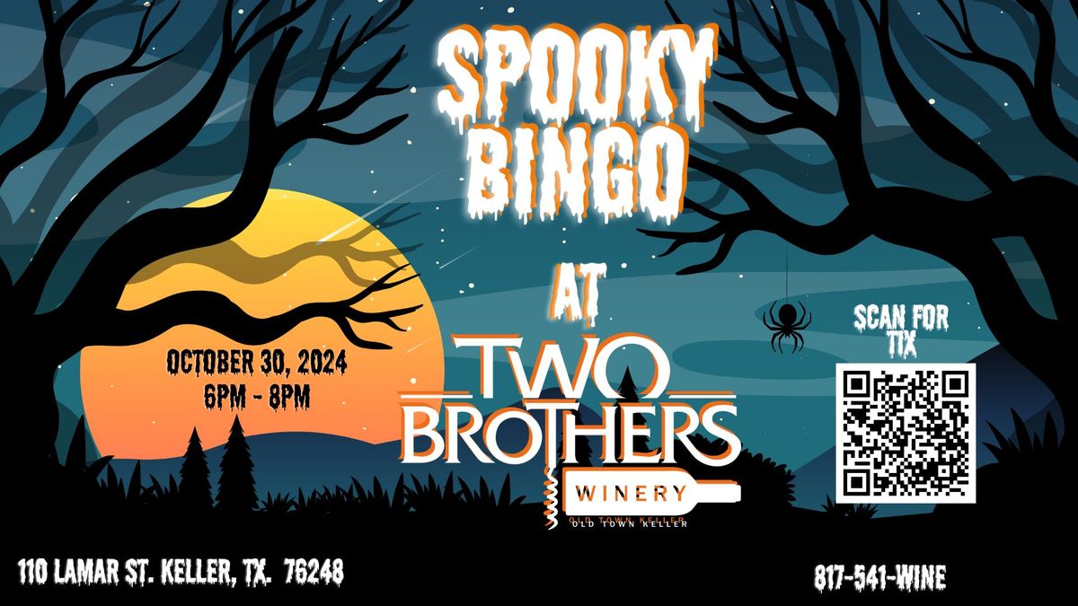 Spooky Bingo at Two Brothers Winery