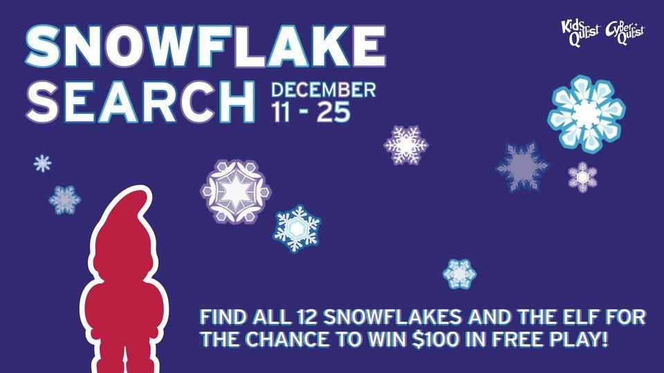 Snowflake Search at Kids Quest at Santa Fe Station