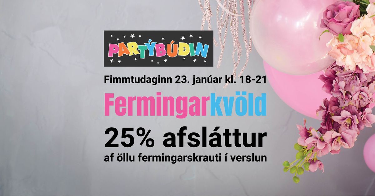 Fermingarkv\u00f6ld 2025