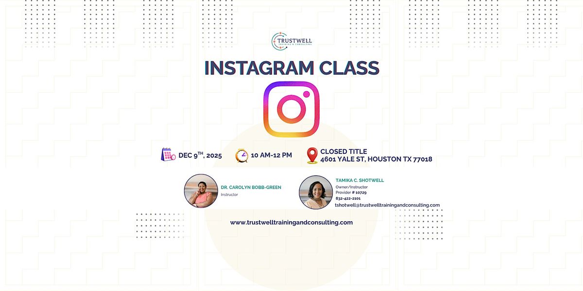 Instagram Class