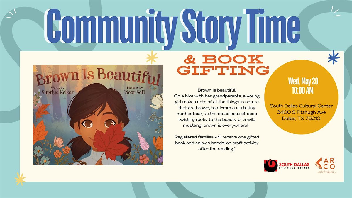 SDCC Community Story Time & Book Gifting with ARCO