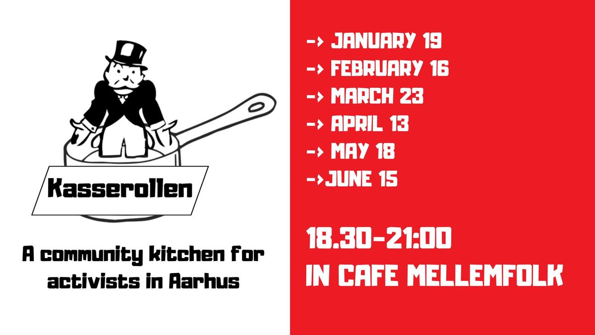 Kasserollen - A community kitchen for activists in Aarhus