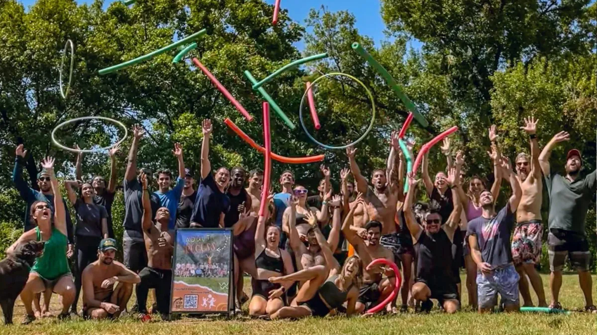 Adult Recess at Cyclovia ATX!