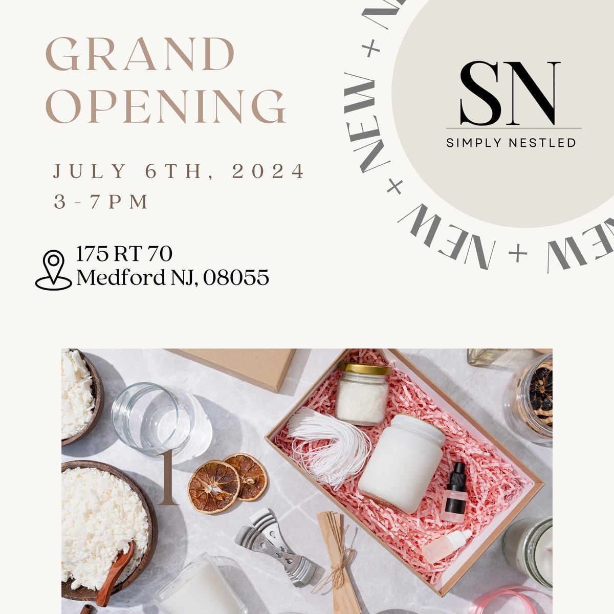 Simply Nestled Grand Opening