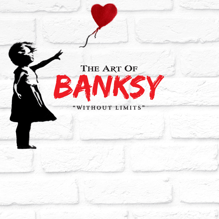 L\u2019exposition The Art of Banksy Without Limits