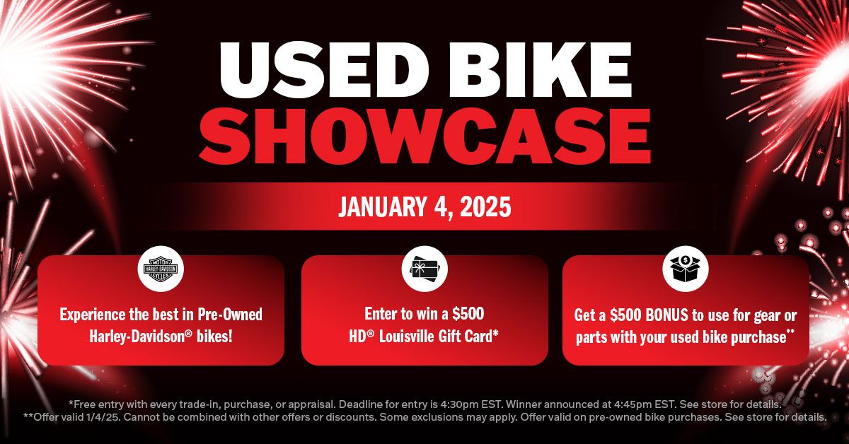 Used Bike Showcase