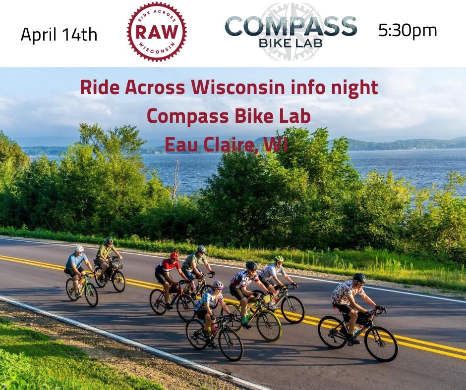 RAW Info Night - Compass Bike Lab in Eau Claire