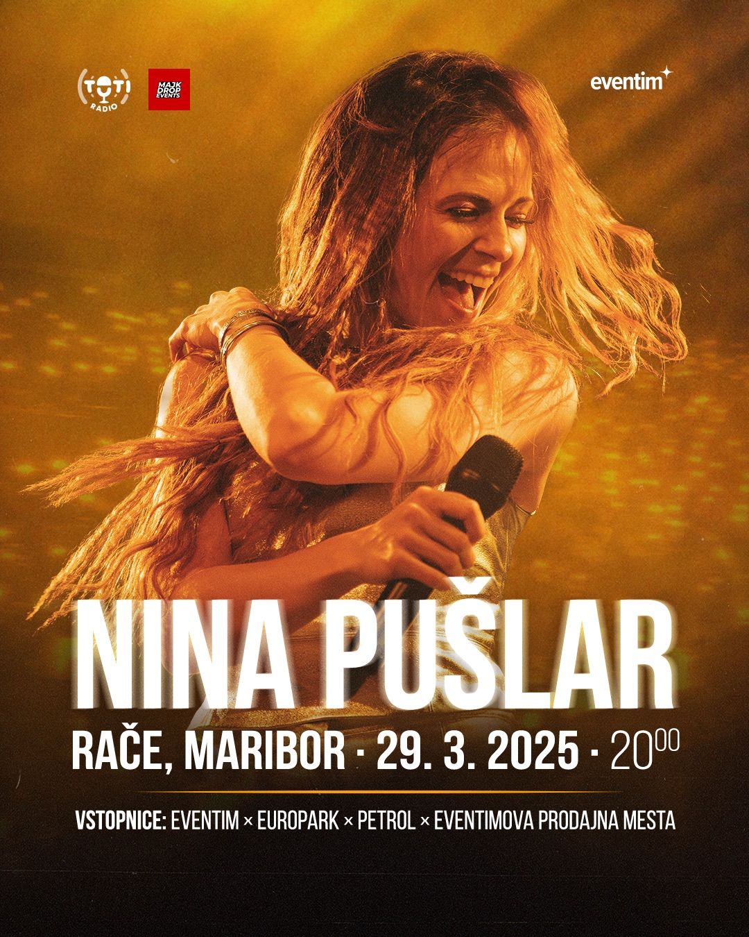 NINA PU\u0160LAR | RA\u010cE - MARIBOR | 29. 3. 2025 | 20.00