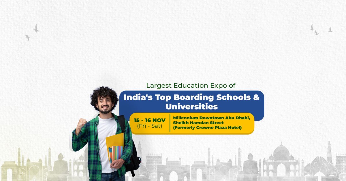 Study in India Expo 2024- Abu Dhabi (UAE)