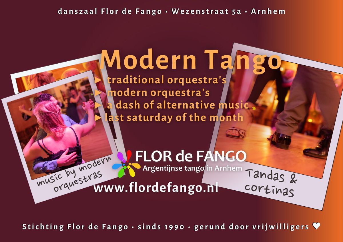 ZA 25 JAN - Modern Tango - DJ Gerrit | tango by modern orquestra's | tandas & cortinas