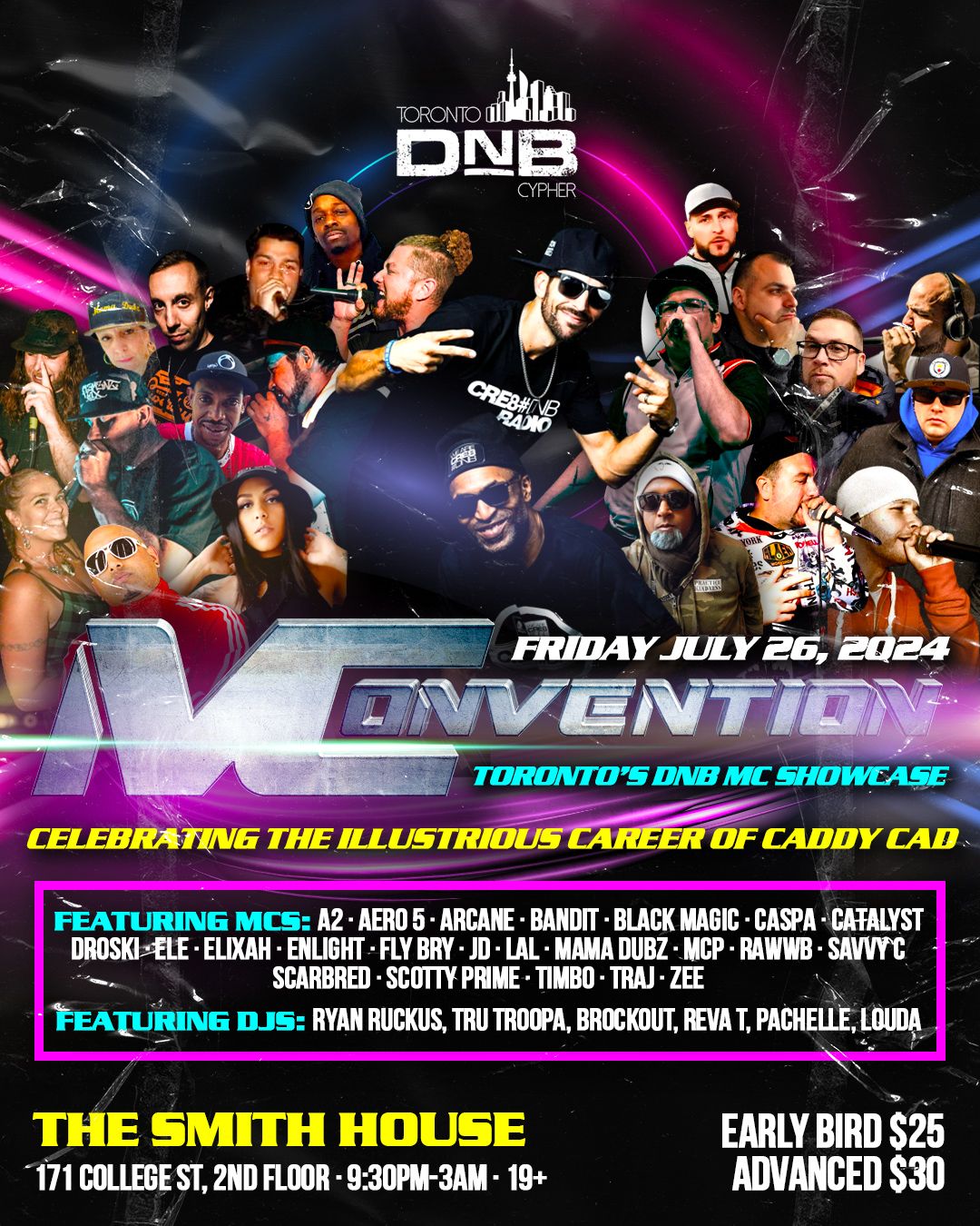 Toronto DnB Cypher presents MC Convention