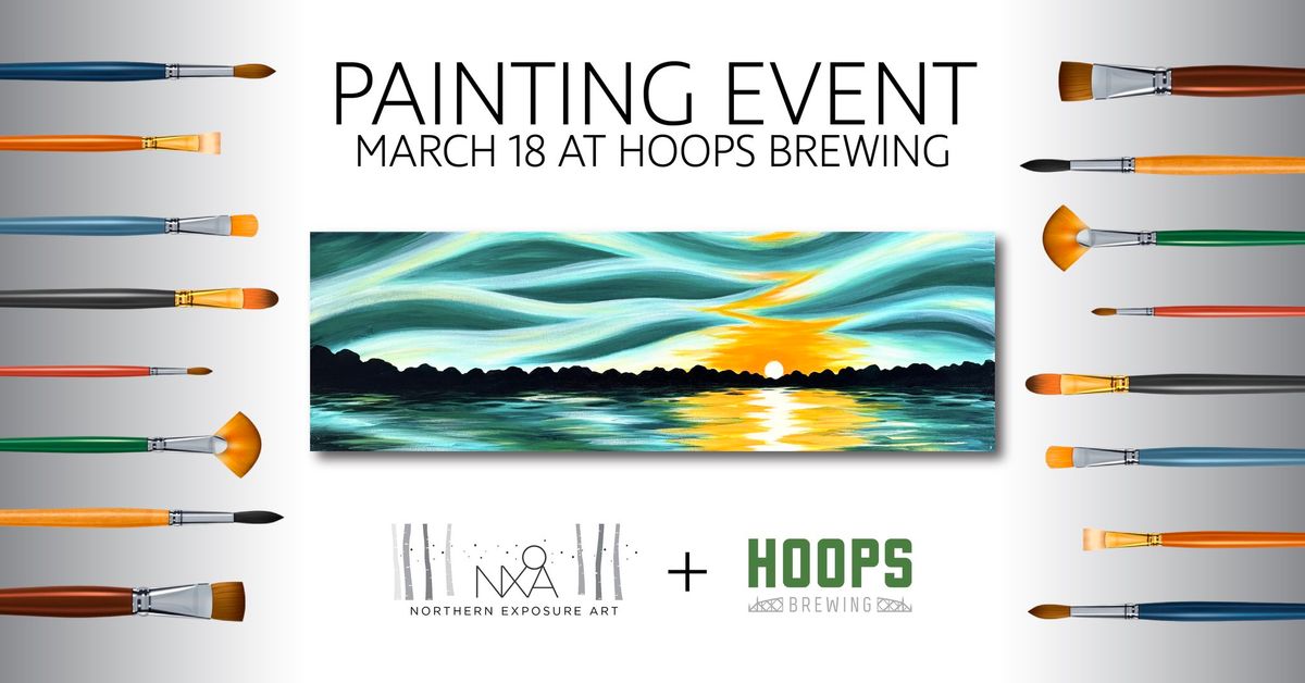 Painting Event at Hoops Brewing