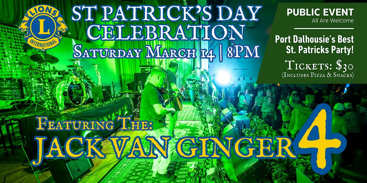 St. Patrick's Day with Jack Van Ginger 4 in Port Dalhousie