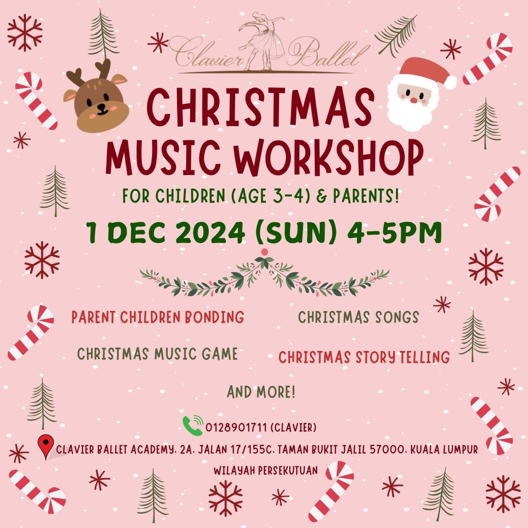 Christmas Music Workshop for Kids