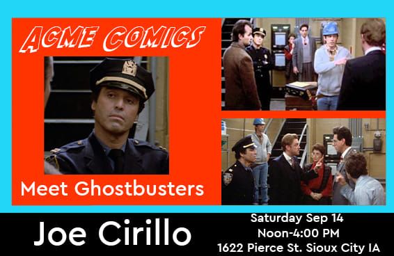 Meet Ghostbusters Joe Cirello at ACME 