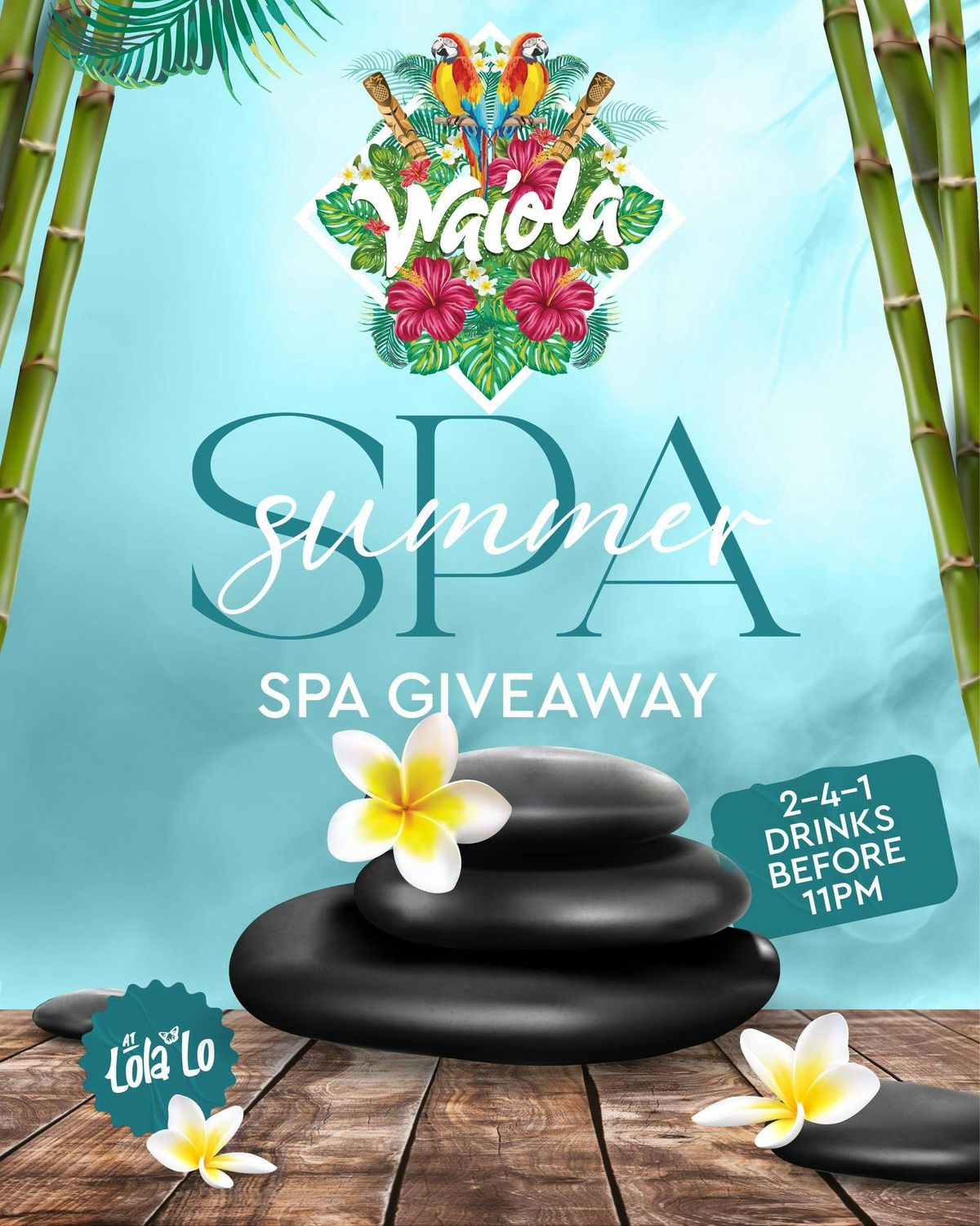 Waiola: SUMMER SPA GIVEAWAY \ud83e\uddd6\u200d\u2640\ufe0f
