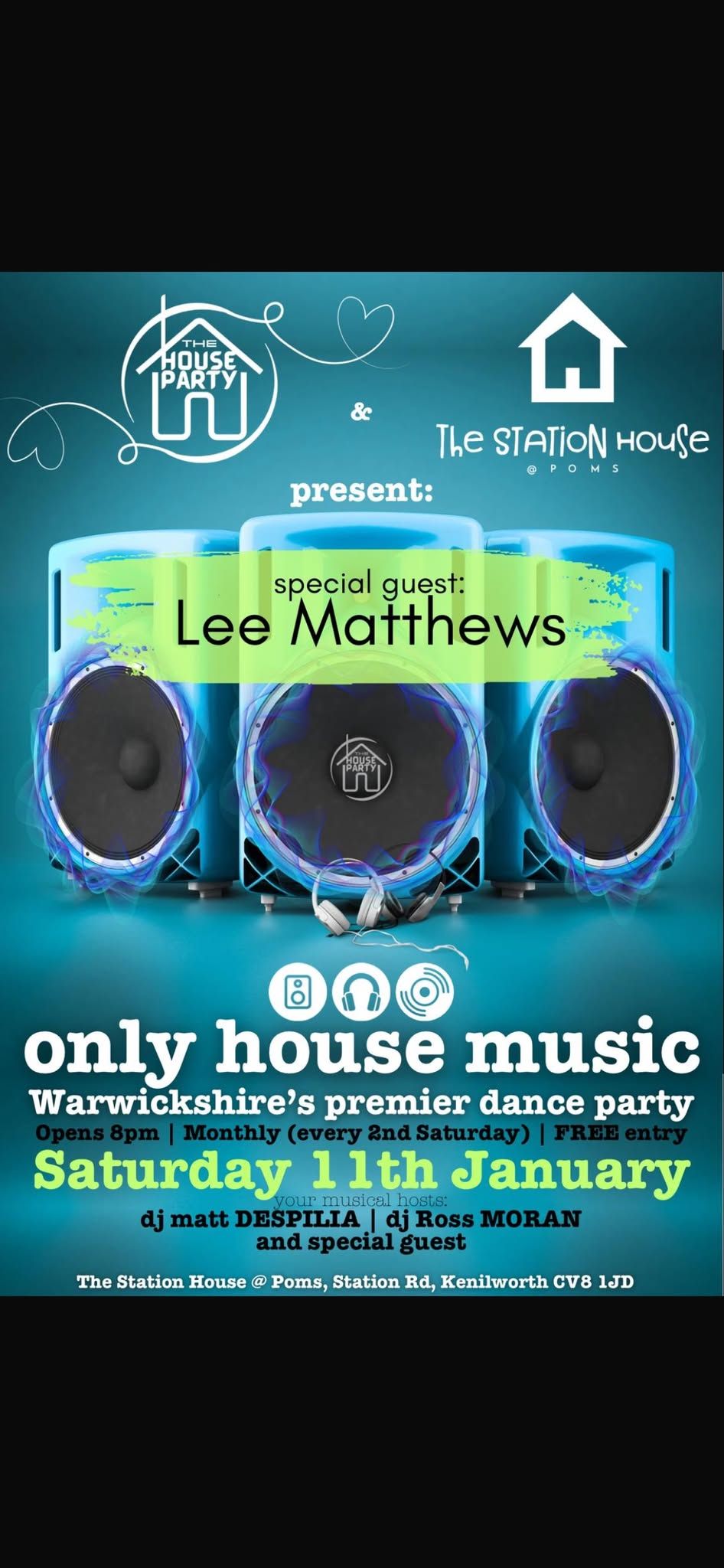 ONLY HOUSE MUSIC @ The Station House