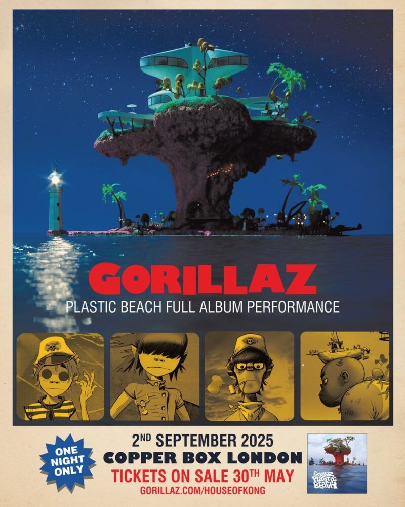 Gorillaz - Plastic Beach Live at Copper Box Arena