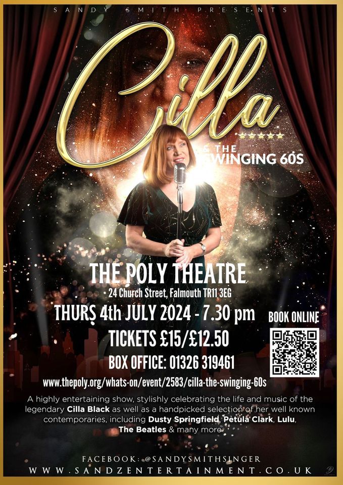 Cilla & The Swinging 60s Show - Falmouth - 4th July 2024