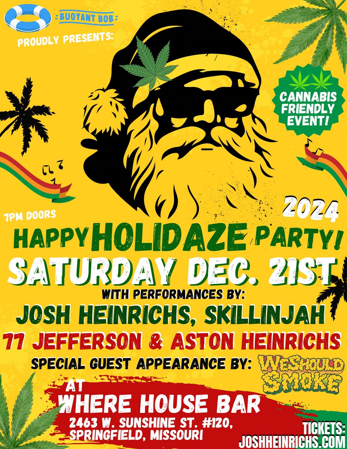 Happy Holidaze Reggae Party!