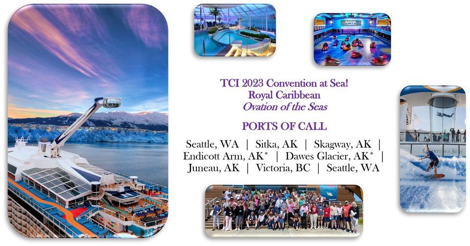 Tall Clubs Int'l TCI 2023 Convention at Sea! 