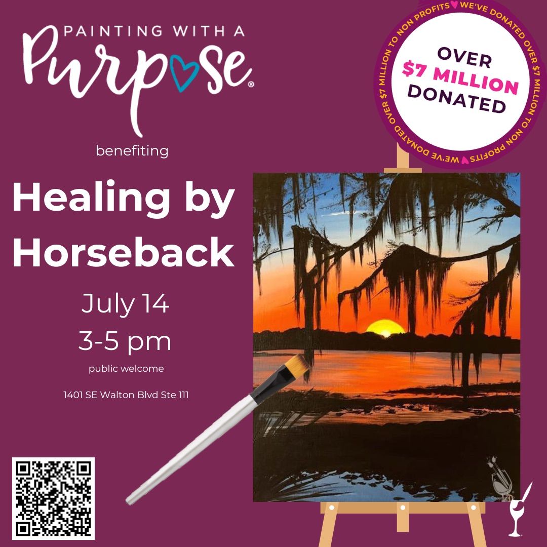 Painting with a Twist for Healing by Horseback