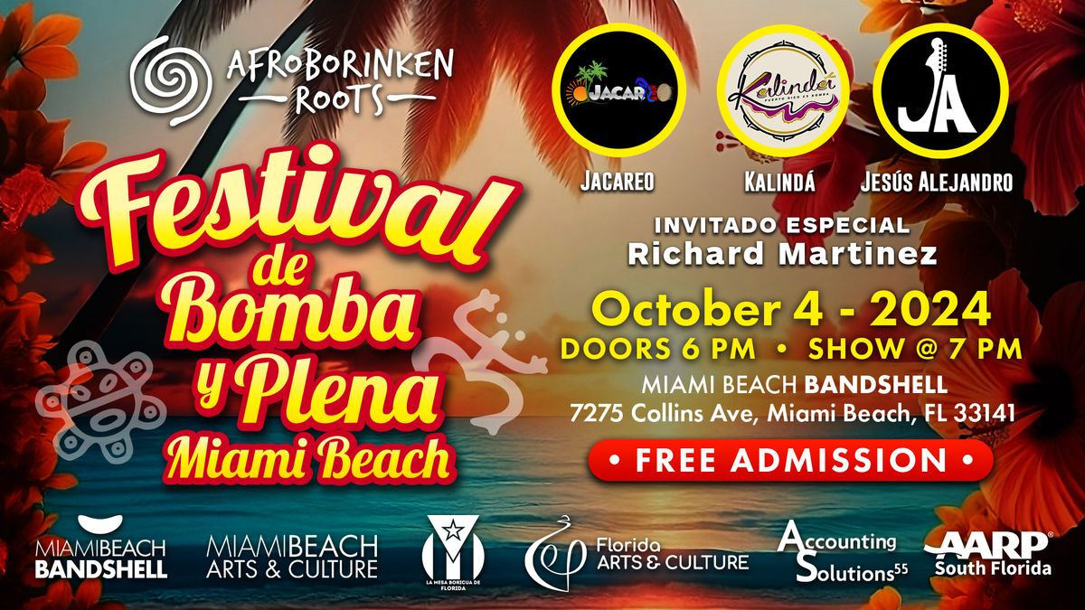 Festival de Bomba y Plena Miami Beach