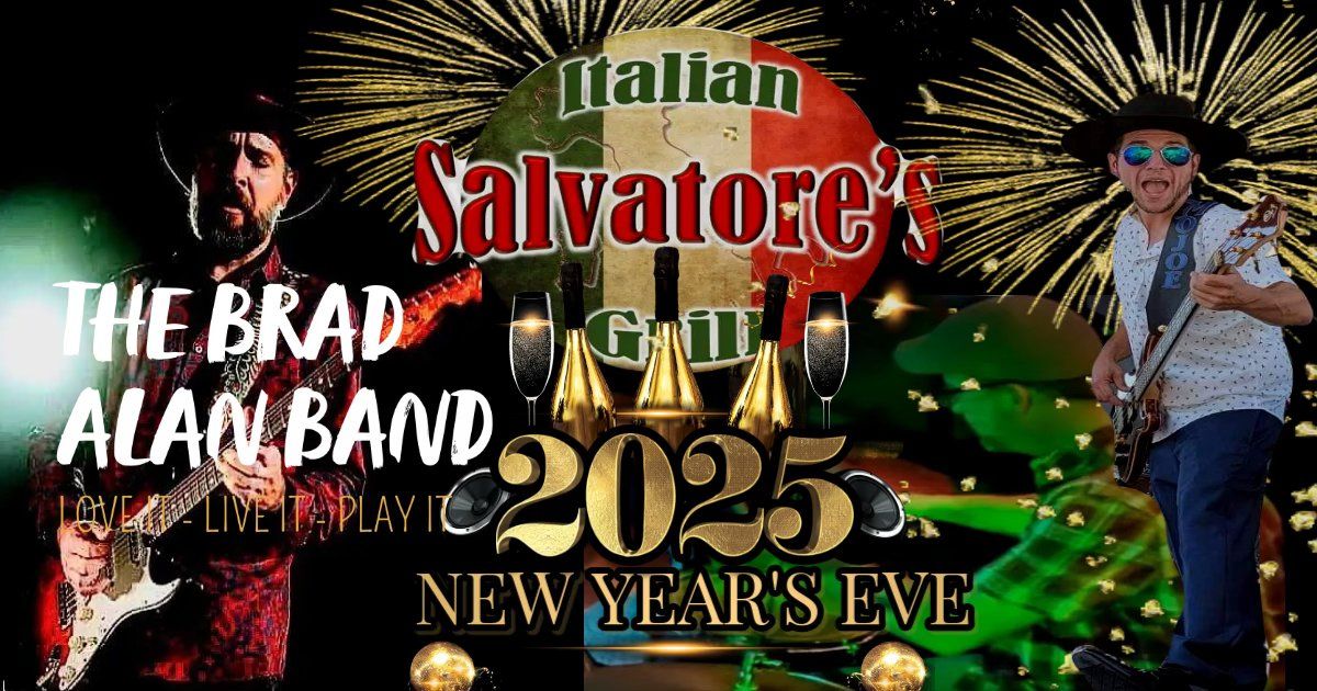 Brad Alan Band LIVE! @ Salvatores NEW YEARS EVE Bash!