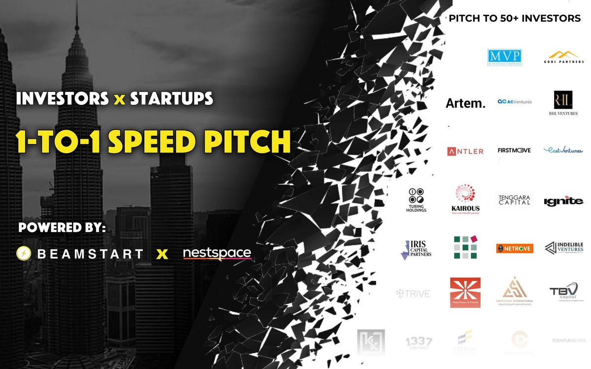 Investors x Startups 1-to-1 Speed Pitch @ Entrepreneurship Conference 2024