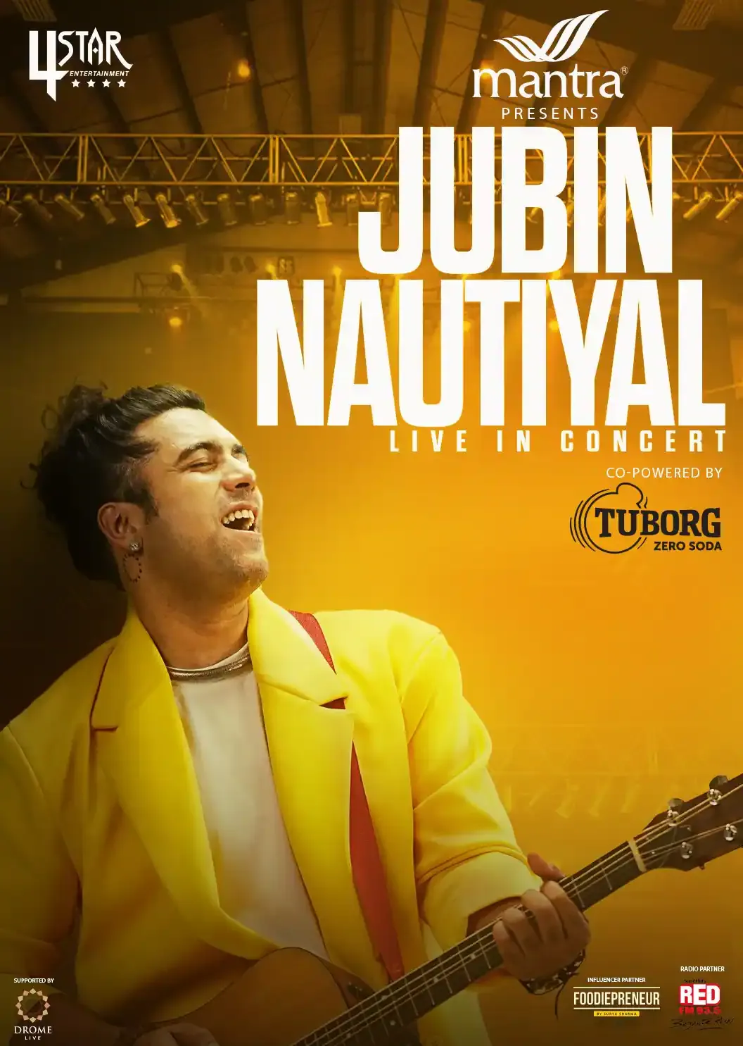 Jubin Nautiyal Live in Pune Party, Music and Best seller event Tickets Pune -