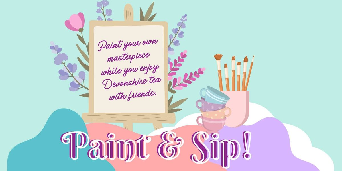 Paint & Sip (Devonshire Tea)