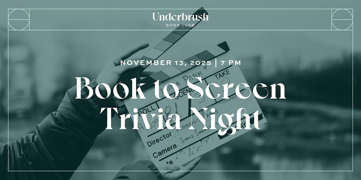Book to Screen Trivia Night