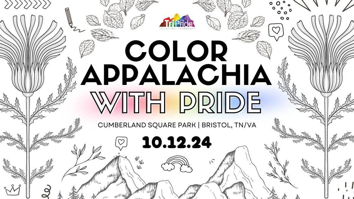 FREE TriPride 2024 Parade & Festival: Color Appalachia with Pride