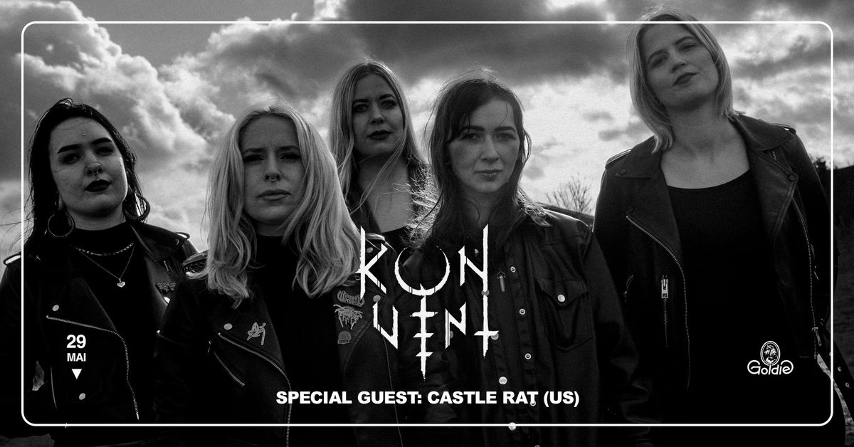 Konvent (DK) + Special Guest: Castle Rat (US) \/\/ Goldie \/\/ Supp: Beheadless