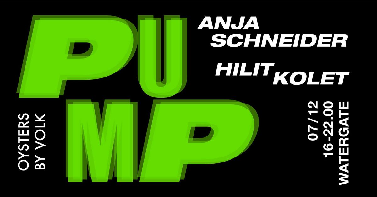 PuMp Berlin hosted by Anja Schneider with Hilit Kolet