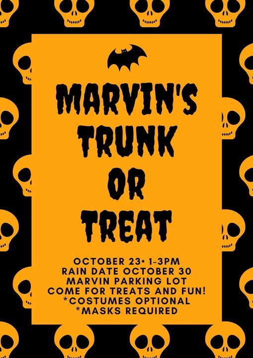 Marvin Trunk or Treat, Marvin Elementary School, Norwalk, 23 October 2021