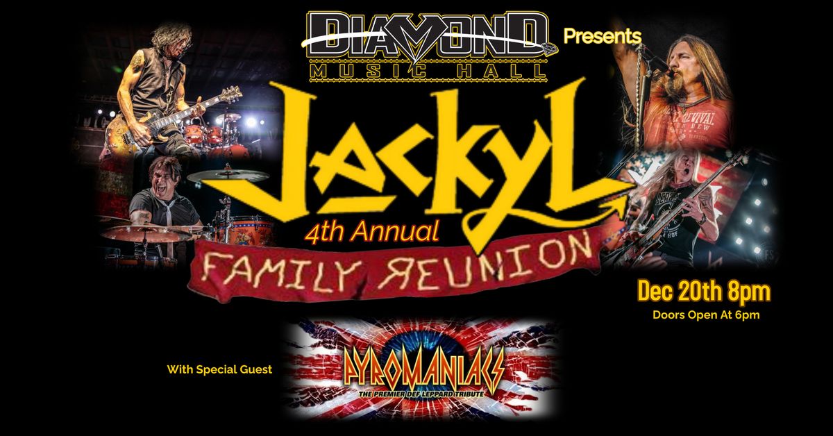 JACKYL at Diamond Music Hall with special guest Pyromaniacs-Tribute to Def Leppard