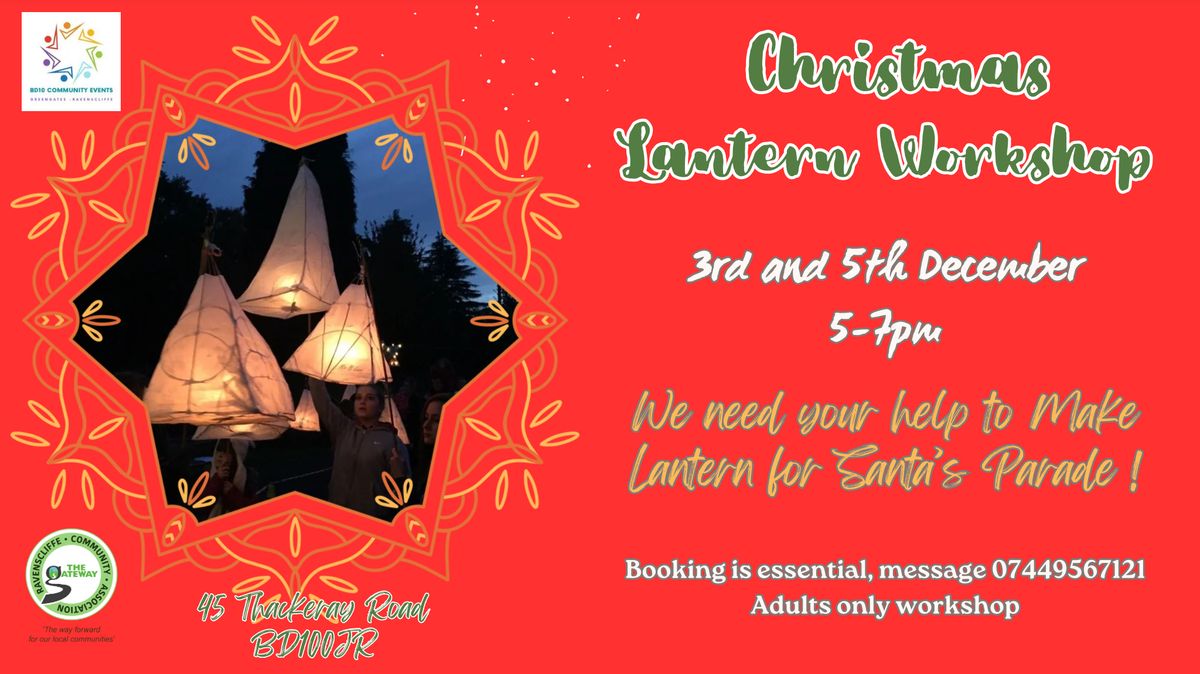 Christmas Lantern Workshop