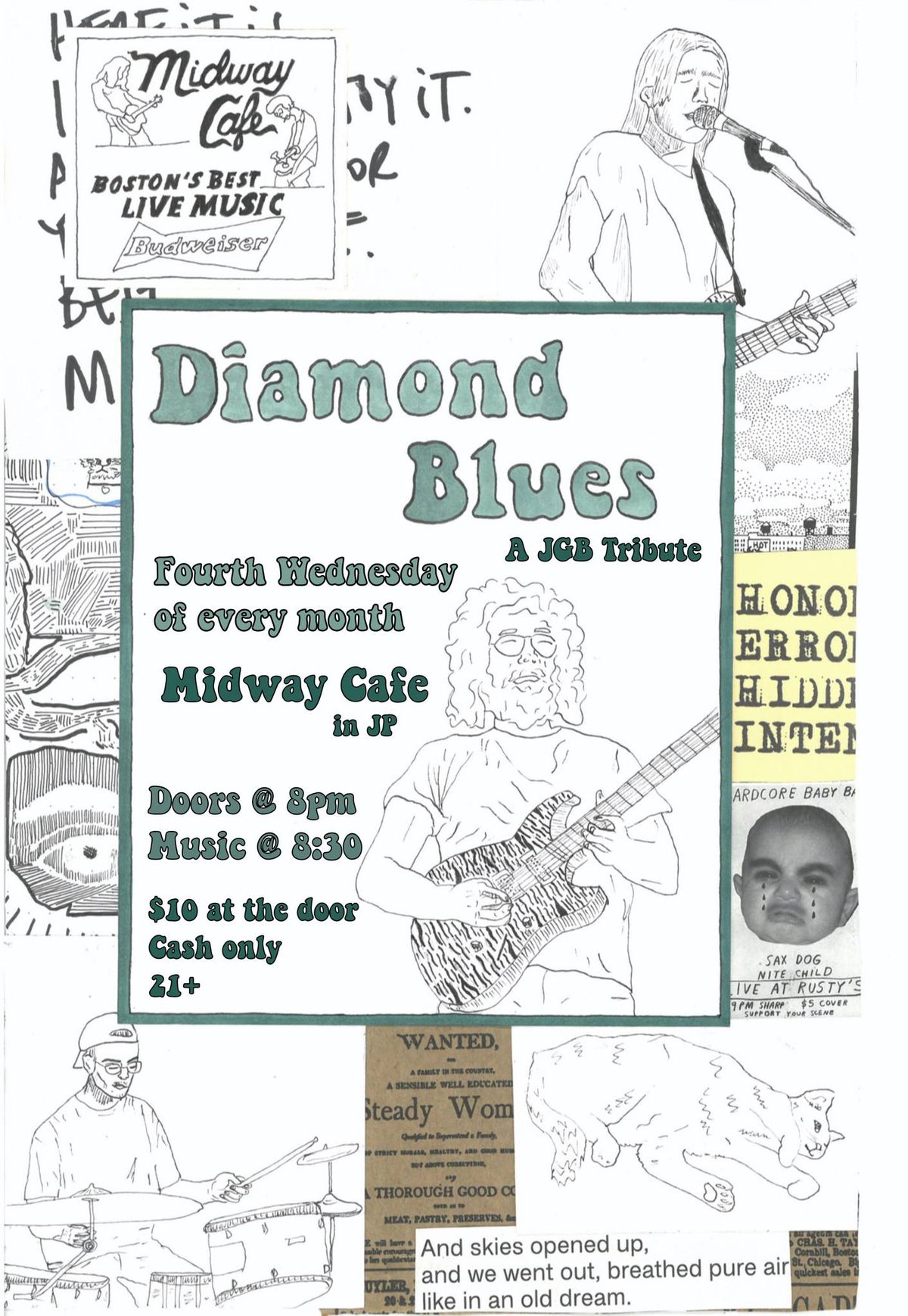 Diamond Blues WSG Larry Mancini (JGB tribute) 