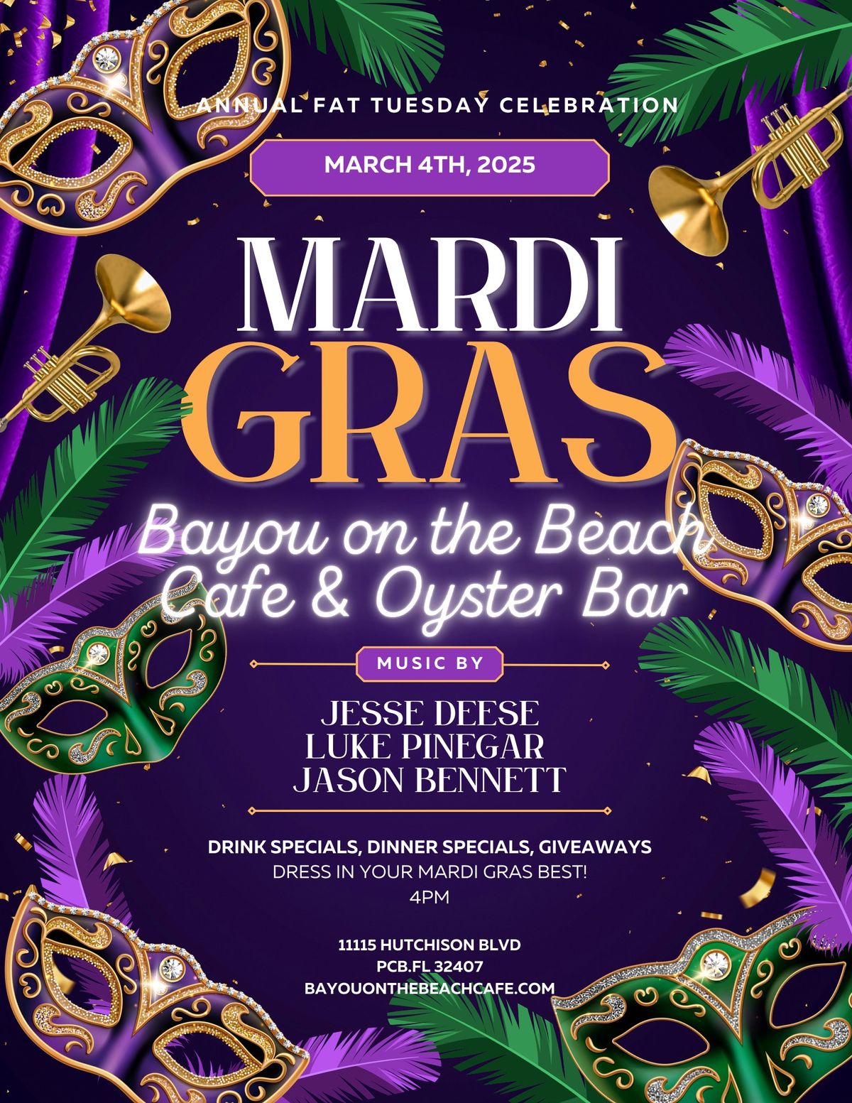 Mardi Gras at the Bayou