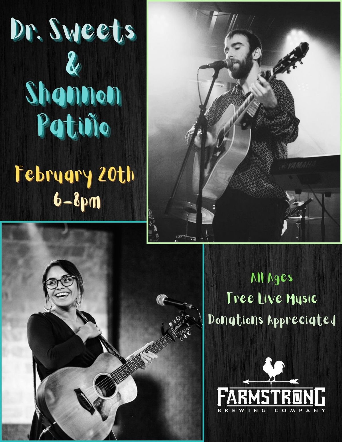 Dr. Sweets and Shannon Pati\u00f1o Live at Farmstrong Brewing