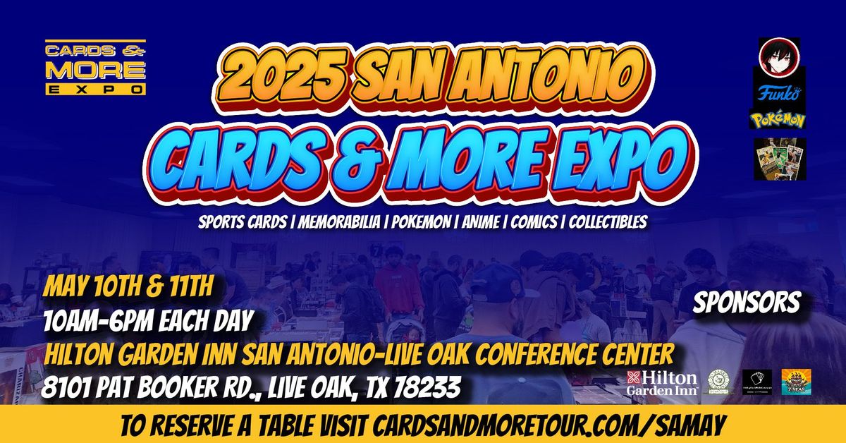 San Antonio Cards & More Expo-May Edition