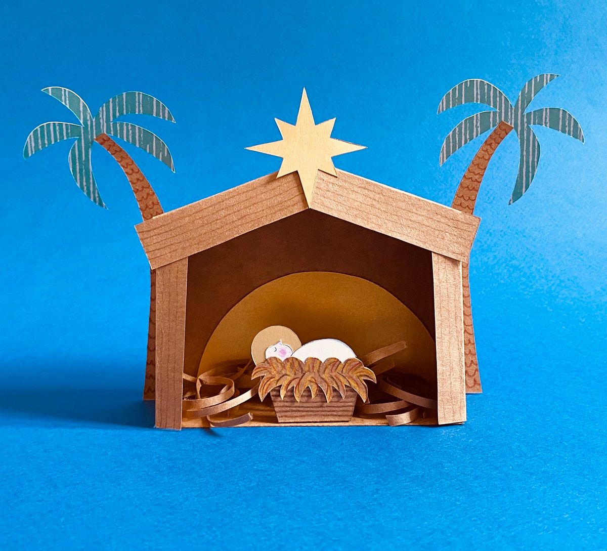 Christmas papercraft workshop for families