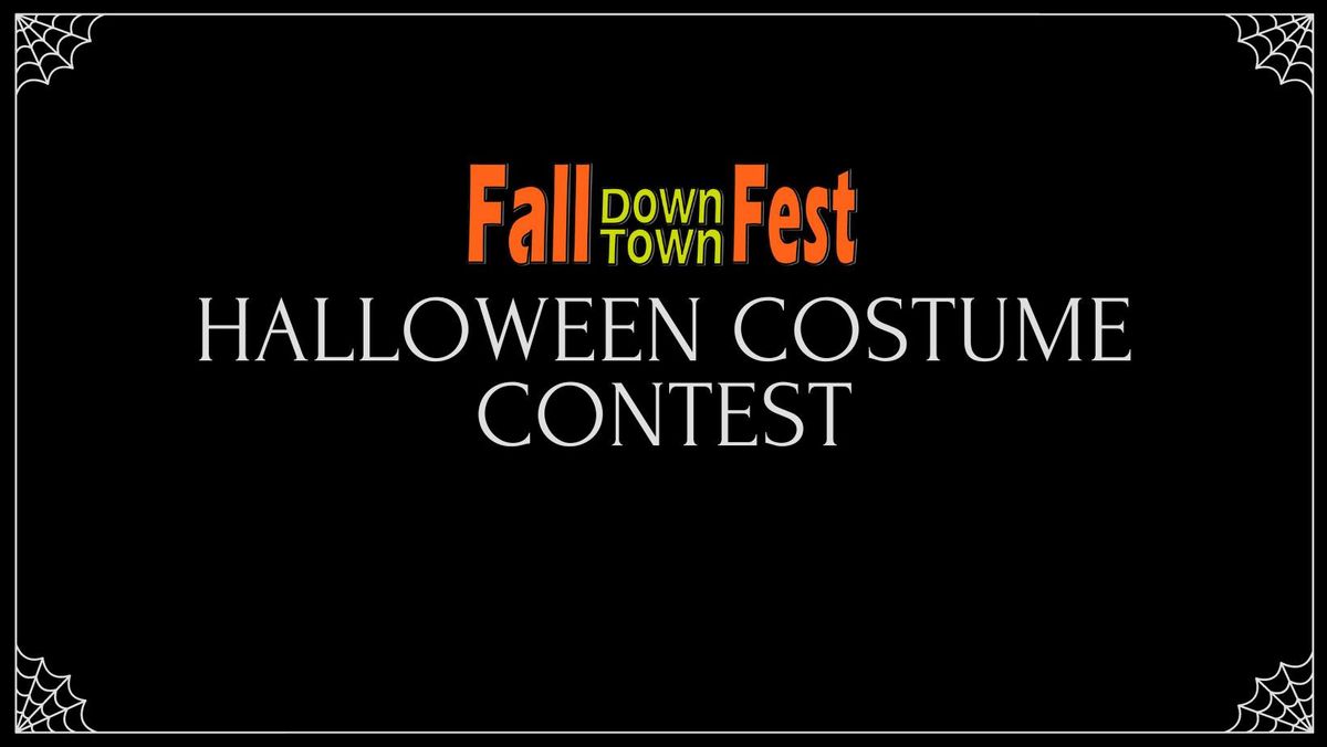 Fall Downtown Fest Costume Contest