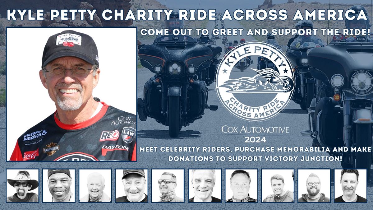 Kyle Petty Charity Ride Visits Louisville, KY!