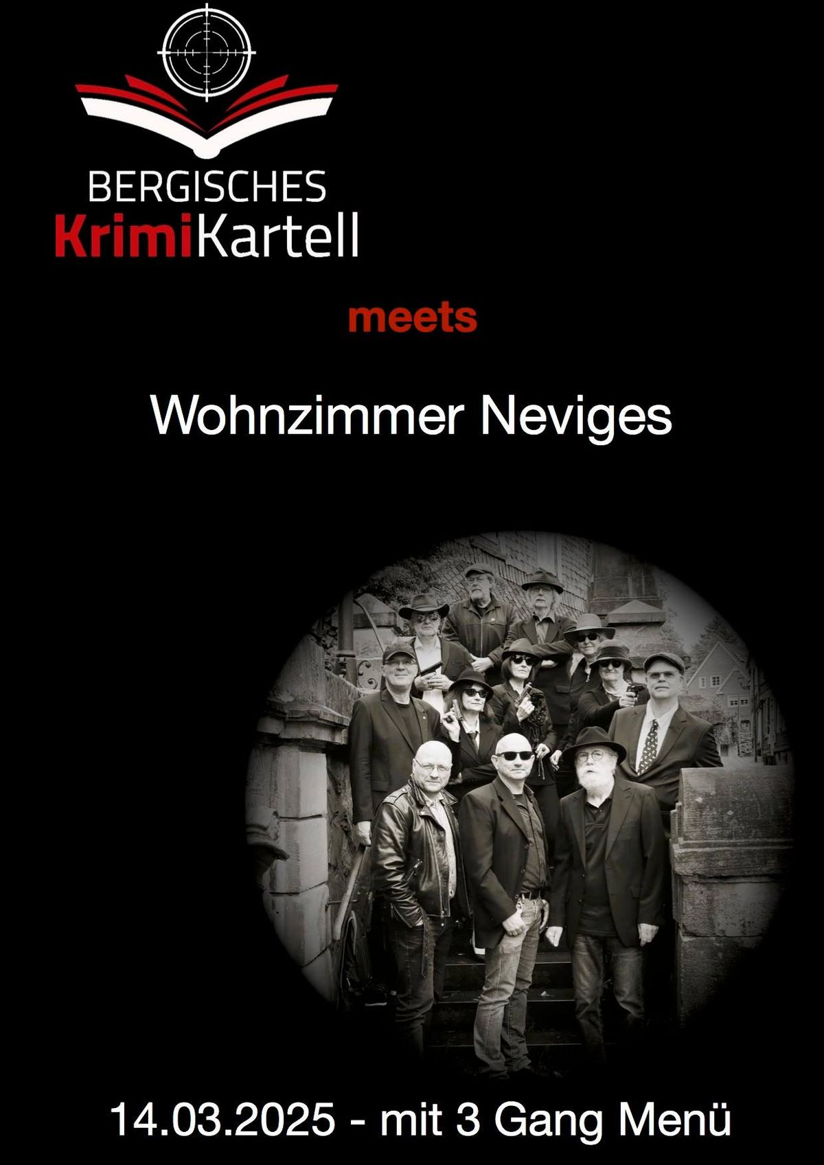 DAS Krimikartell im Wohnzimmer Neviges